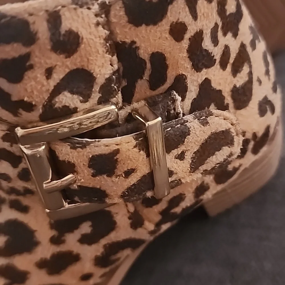 Lily & Dan Toddlers leopard Ankle Boots